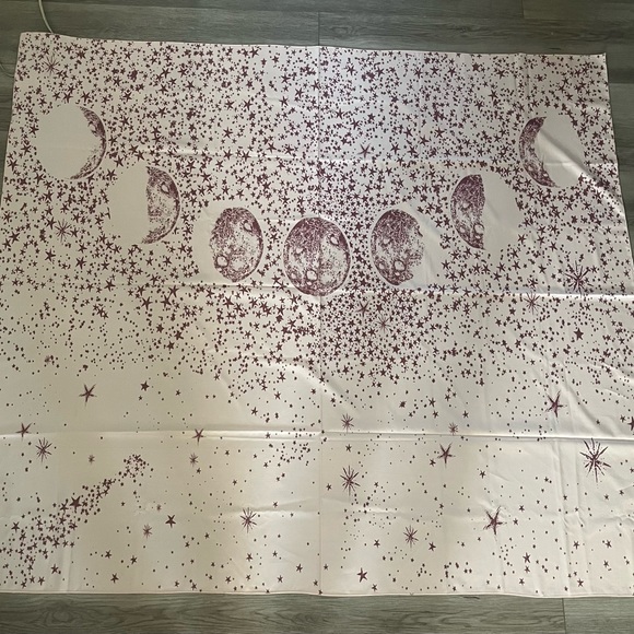 💗 Pink Moon Phases Wall Tapestry - Picture 3 of 3